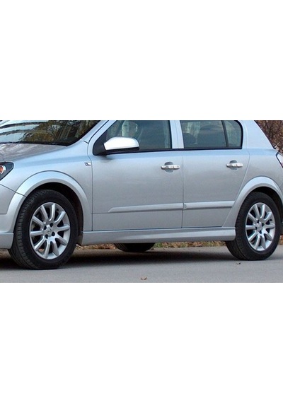 Opel Astra H Hb Uyumlu Ayna Kapağı 2 Parça 2004-2013 Paslanmaz Krom