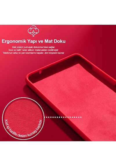 Apple Uyumlu iPhone 15 Pro Max Kılıf Kamera Korumalı Lansman Silikon Kapak