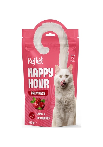 Happy Hour Sakinleşmeyi Tamamlayıcı Kedi Ödül Mamasi 60 Gr Tekli Paket