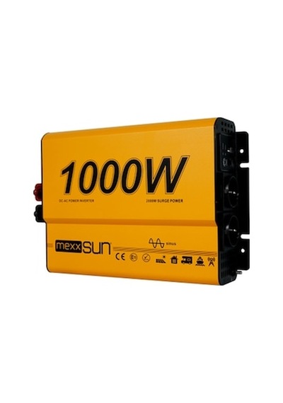 Mexxsun Tam Sinüs 1000 Watt 12 Volt İnverter