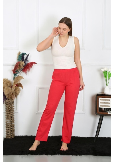 Akbeniz Kadın Pamuk Penye Tek Alt Pijama Mercan 27514-mercan Mercan Akbeniz Kadın Pamuk Penye Tek Alt Pijama Mercan 27514-mercan Mercan