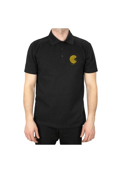 Star Wars Ölüm Yıldızı Polo Yaka Mavi Tişört