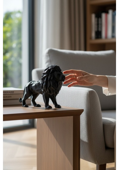 Aslan Figürlü Dekoratif Biblo 59612989