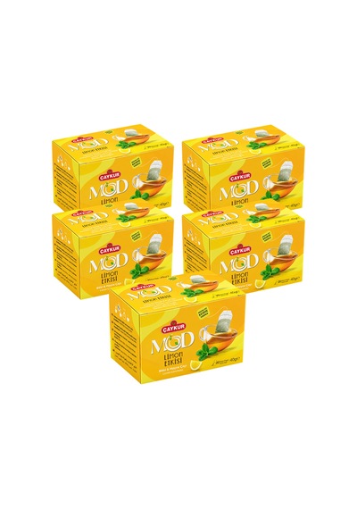 Mod Limon Etkisi Bardak Poşet Çay 2x20 40gr. Beşli Paket