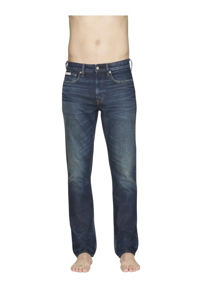 Calvin Klein Slım Vıne Street Jean Erkek Lacivert Kot Pantolon