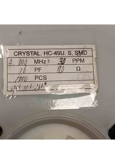 Kristaller 4mhz 19 Adet