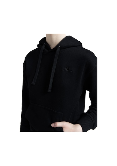 Kappa 361m4bw Authentic Kei Sweat Siyah Kadın Sweatshirt Siyah