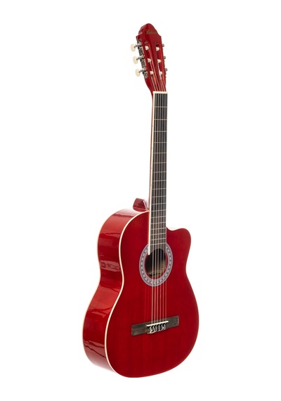 Bolero CB-1 RDS CW Kesik Kasa Klasik Gitar- Kırmızı