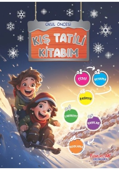 Kış Tatili Kitabım - Qhdh-811557