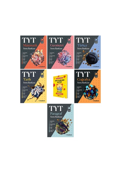 Tyt Matematik Geometri Türkçe Tarih Coğrafya Ve Paragraf 6lı Soru Bankaları Set