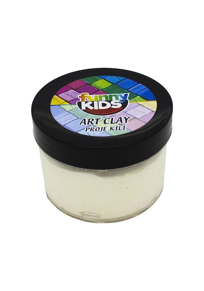 Funny Kids Art Clay Proje Sanat Kili Beyaz 550