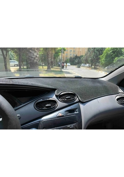 1998-2004 Ford Focus 1 Torpido Koruma Halısı Kenar Renk Siyah