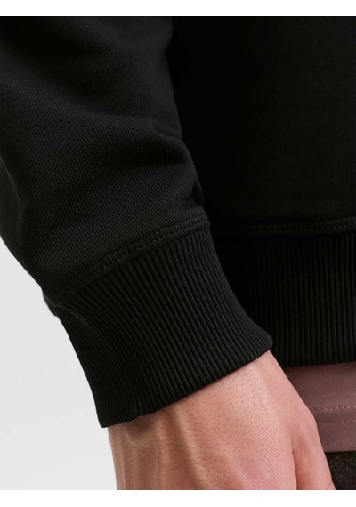 Jack & Jones Norrebro Erkek Siyah Sweatshirt 12282893-b Siyah