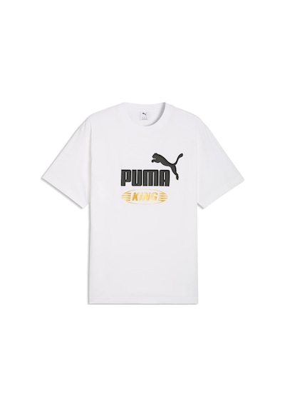 Future.puma.archıve Kıng Unısex Geniş Kesim Tişört 634406 02 Beyaz