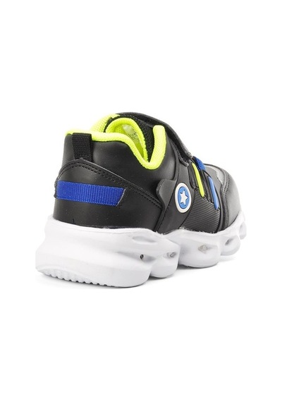 Pepino Kids PK22-1352 Patik Spor Siyah Sarı
