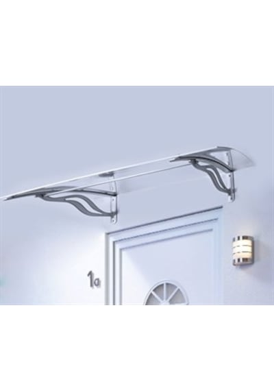 Transpaforza Tf Delux 1,14 Alüminyum Ayaklı Sundurma 140 X 100 Gri