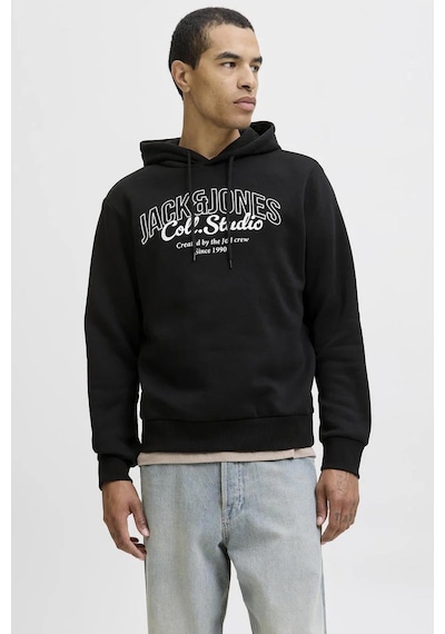 Jack & Jones Jjmakoto Erkek Sweatshirt Siyah