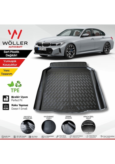 Bmw 3 Serisi G20 Bagaj Havuzu 2019 2025 Arası Uyumlu 3d Ultraflex Esnek