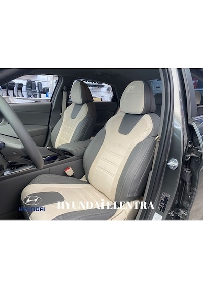 Hyundai Elantra 2022 Araca Özel Oto Koltuk Kılıfı (550379402)