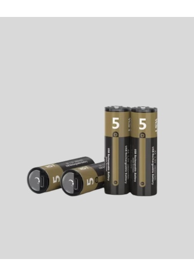 1.5v Aa Şarjlı Lityum Pil 1000+ Kez Şarj Edilebilir Hızlı Type-c Şarj 2 Adet 90688980