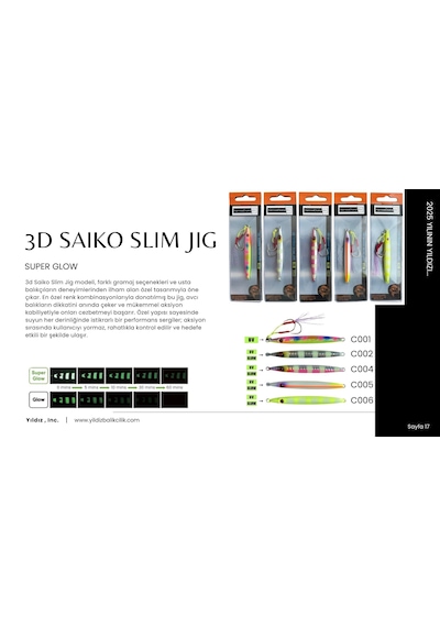Naniwaosakashi 3d Saiko Slim Jig 40gr C006