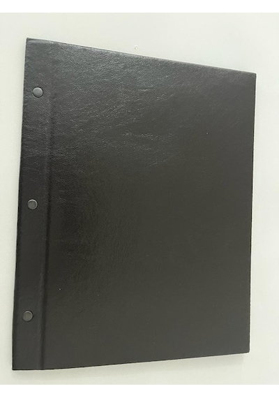 Srn Perçinli A4 Suni Deri Menü Kabı 24 x 32 CM