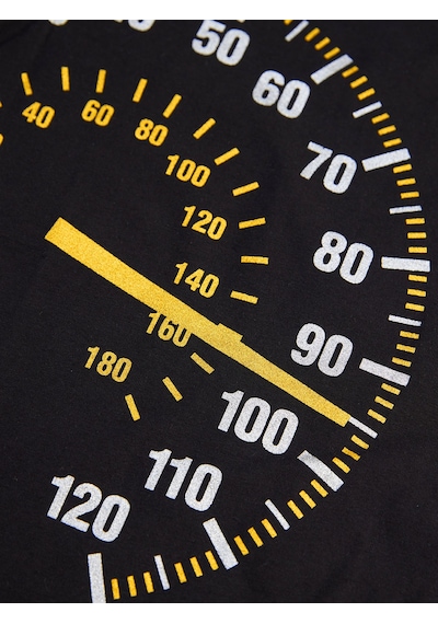 Fast Erkek Çocuk T-shirt Denim Şort Takım
