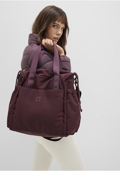 Mavi - Bordo Spor Çantası 1911665-27129 Bordo