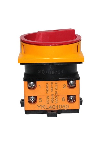 OPAŞ 4X50A 0-1 Kilitli Şalter