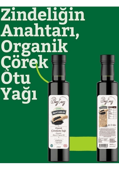 Organic Windy Valley Organik Soğuk Sıkım Çörekotu Yağı 250 ML