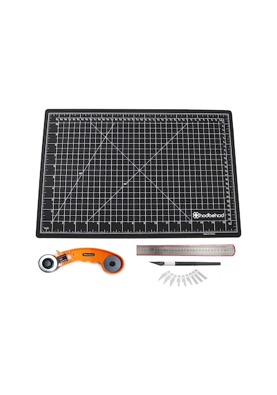 A2 60X45 Cm Çift Taraflı Kesim Altlığı Hobi Cutting Mat Set Yeşil A2 60X45 Cm Çift Taraflı Kesim Altlığı Hobi Cutting Mat Set Yeşil