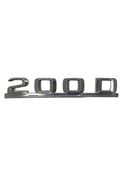 Mercedes W124 İçin 200 D Bagaj Yazısı Oem:a1248171215