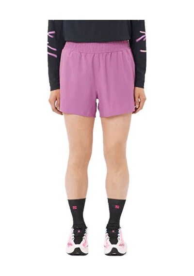 Salomon Shakeout Core 2ın1 4" Kadın Koşu Şortu Lc2843000 Pembe