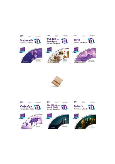 Palme 10. Sınıf 2027 Maarif Matematik Edebiyat Tarih Coğrafya Din Ve Felsefe 6lı Sözel Soru Bankası + Telefon Standı