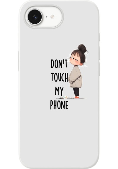 İphone 16e Uyumlu Telefonuma Dokunma Baskılı Silikon Kılıf