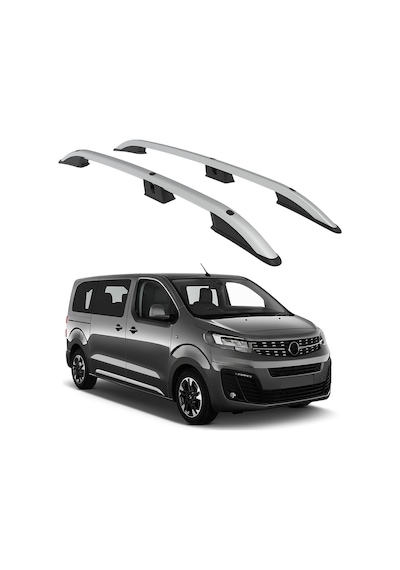 Opel Zafira Life Mk3 2019-2023 / Swb Turtle Crown Tavan Çıtası Gri