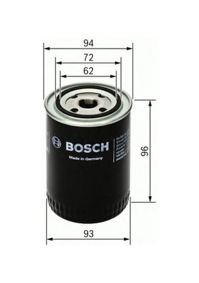 BOSCH 986452003 YAĞ FİLTRESİ NAVARA X-TRAIL PATHFINDER GRAND CHER