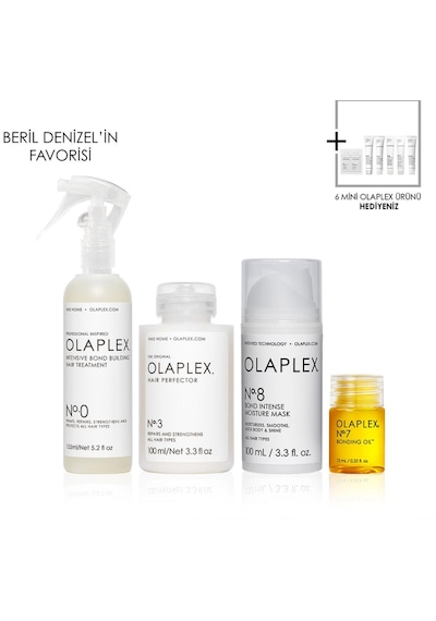 Olaplex Bağ Güçlendirici Saç Bakım Seti 4'lü