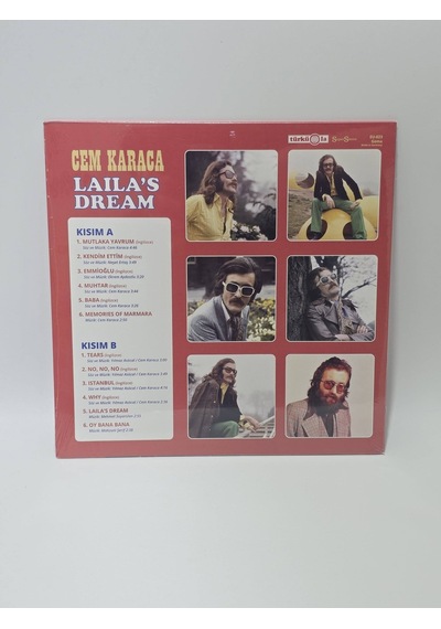 Cem Karaca Laila's Dream Lp Plak