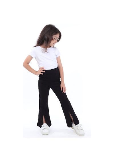 Toontoy Kız Çocuk Eşofman Alt Siyah