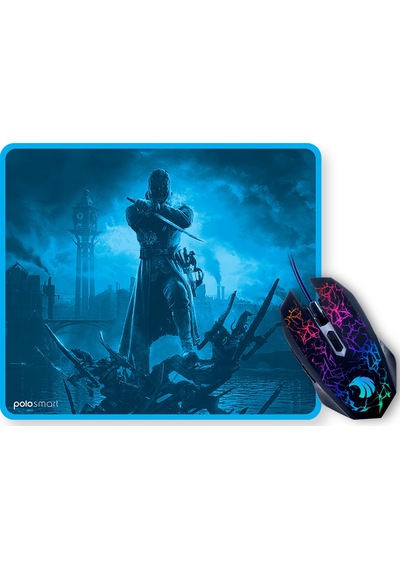 Polosmart PGM02 Oyuncu Mouse + Mouse Pad
