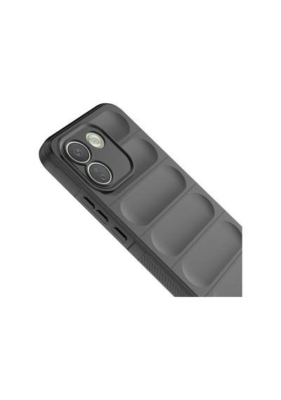 Xiaomi Redmi Note 17 Pro Max Kılıf Elde Tutma Kolaylıkla Kaydırmaz Kenar Line Dizayn Optietnik Kapak Siyah