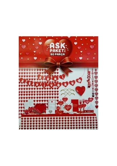 Pazarız Unutulmaz Bir An Yaşatmak Için Romantik Aşk Paketi 2 Kişilik 50 Parça