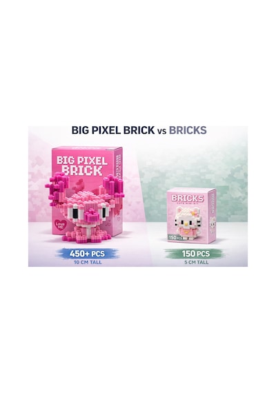 Büyük Boy 456 Parça Stitch Angel 3d Yapboz Bricks Figür Yapı Oyuncağı