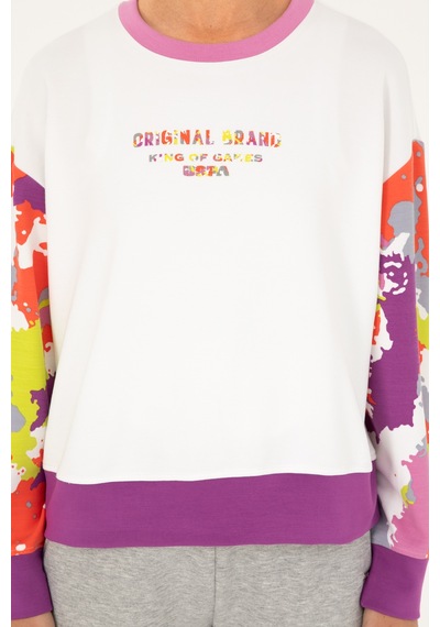 U.s. Polo Assn. Kadın Beyaz Sweatshirt 50284346-vr013 Beyaz
