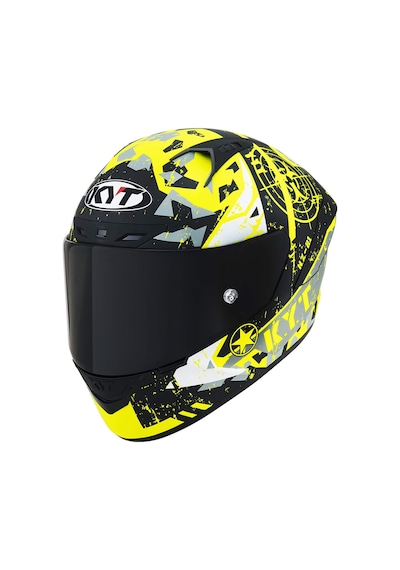 Kyt Nz-Race Blazıng Matt Yellow Kask