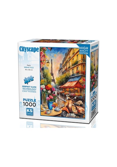 Ks Games 1000 Parça Paris Puzzle - Serhat Filiz