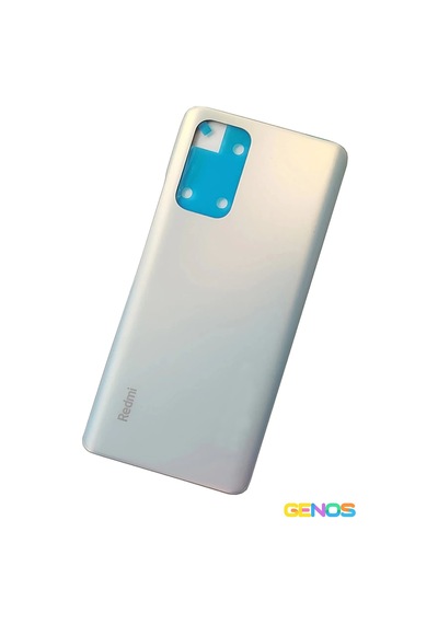 Xiaomi Redmi Note 10 Pro Uyumlu Arka Cam Pil Kapağı Batarya Kapağı Beyaz Diğer