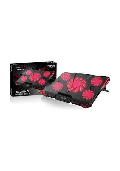 Inca INC-611 GMS Arrax 5 Fanlı 13" - 17" Gaming Notebook Soğutucu