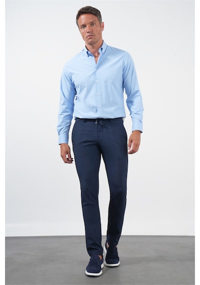 İmza Lacivert Yan Cep Slim Fit Esnek Jogger Pantolon 1003260179 Koyu Lacivert